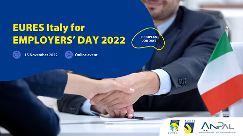 immagine Le opportunità di lavoro in Europa oltre EURES Italy for EMPLOYERS’ day 2022