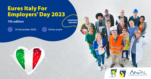  2000 le opportunità di lavoro in Europa di EURES Italy Employers day 2023 