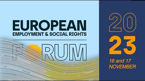 Appuntamento il 16 e 17 novembre con il secondo Forum europeo su occupazione e diritti sociali 