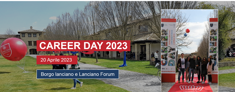 immagine Career Day Università di Camerino, Borgo Lanciano e Lanciano Forum Castelraimondo  