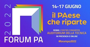 immagine ForumPA 2022: dal 14 al 17 giugno il punto sull’attuazione del Pnrr e della programmazione europea 